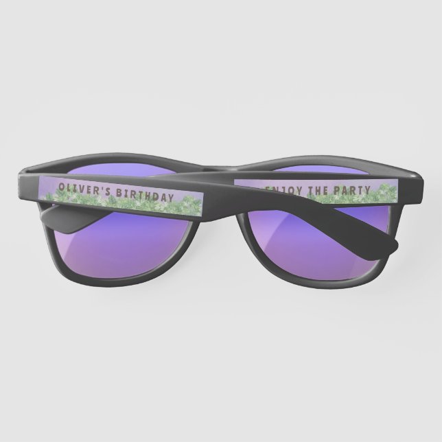 Lunettes De Soleil Soirée d'anniversaire sympa (Dos)