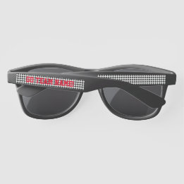 Lunettes De Soleil Sports Fans Team Spirit Nom Cool Fun