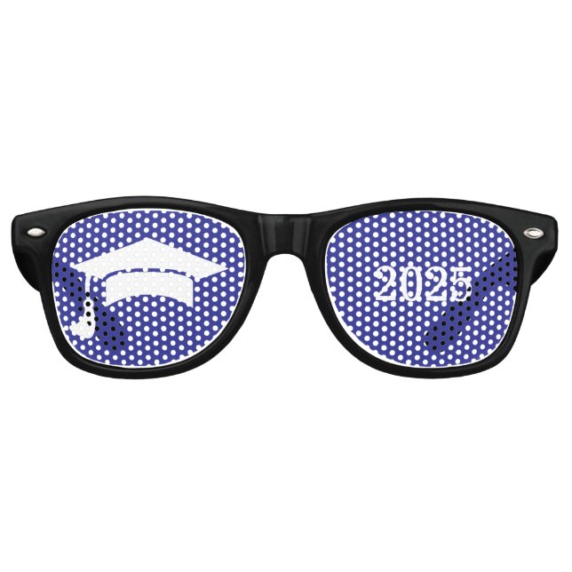 Lunettes de soleil teintées pour fête de fin d'étu (Devant)
