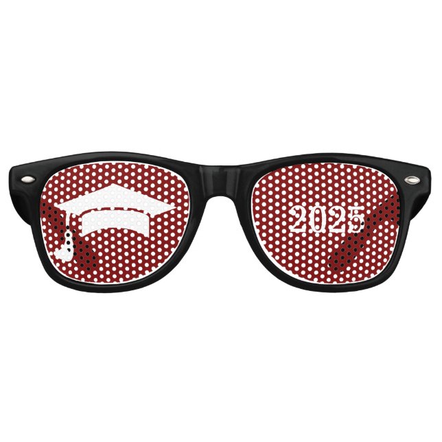 Lunettes de soleil teintées pour fête de fin d'étu (Devant)