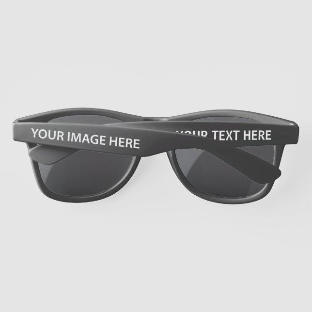 Lunettes De Soleil Télécharger une photo et ajouter du texte - Person (Dos)