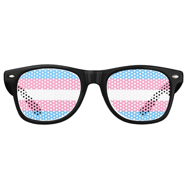 Lunettes de soleil Transgenre Pride (Devant)