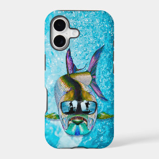 Lunettes de soleil Travis Tarpon sur iPhone Coque-