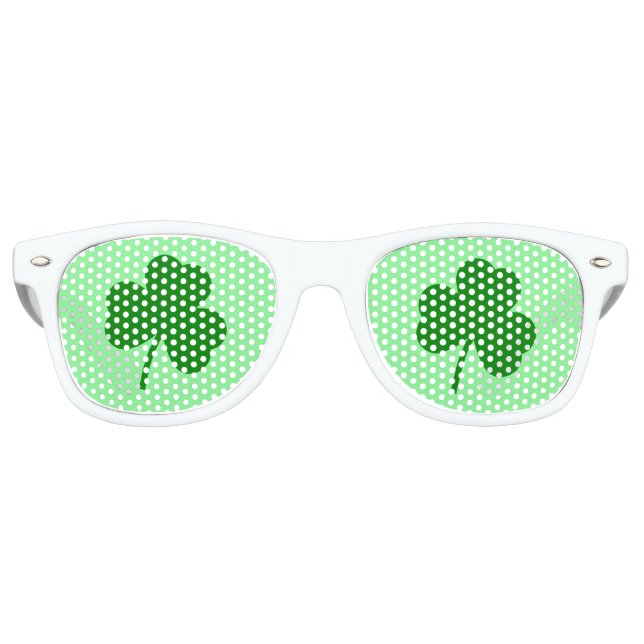 LUNETTES DE SOLEIL TRÈFLE DE LA SAINT-PATRICK (Devant)