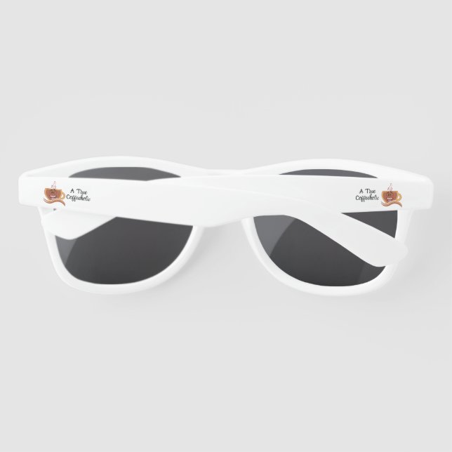 Lunettes De Soleil Un Vrai Caféinomane (Dos)