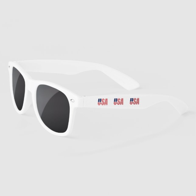 Lunettes de soleil USA patriotiques (Gauche)