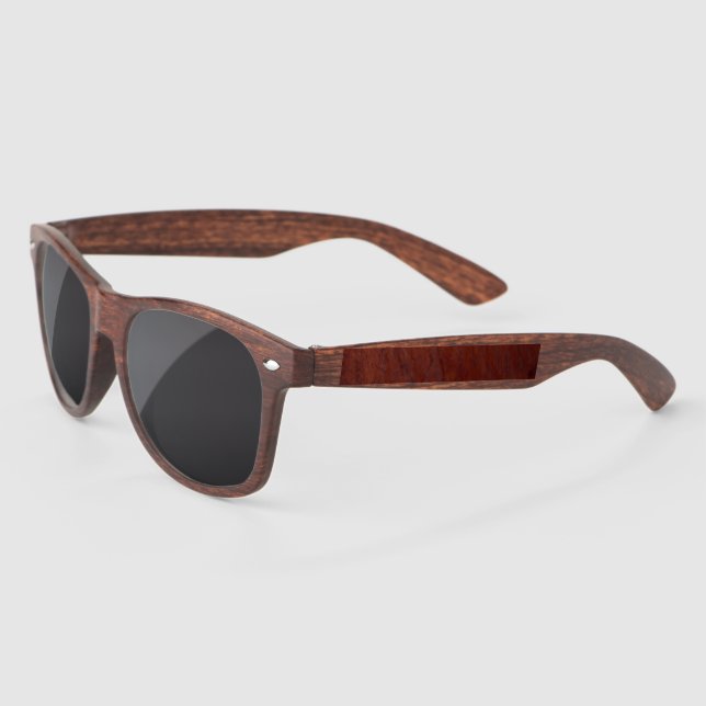 Lunettes De Soleil veinure du bois sur veinure du bois (Gauche)