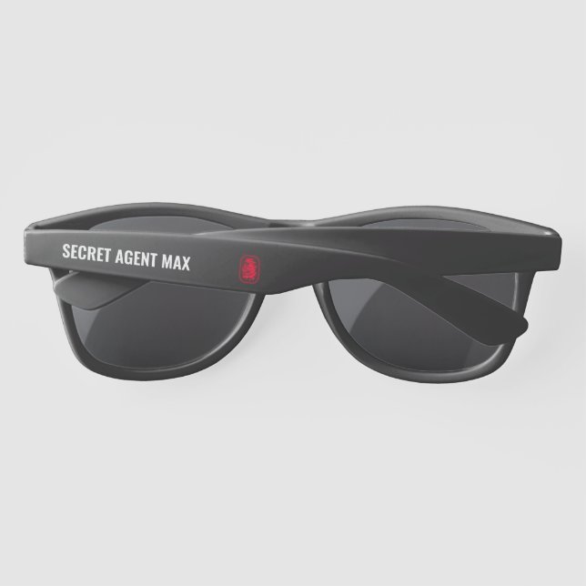 Lunettes De Soleil Verres espions Secret Agent (Dos)