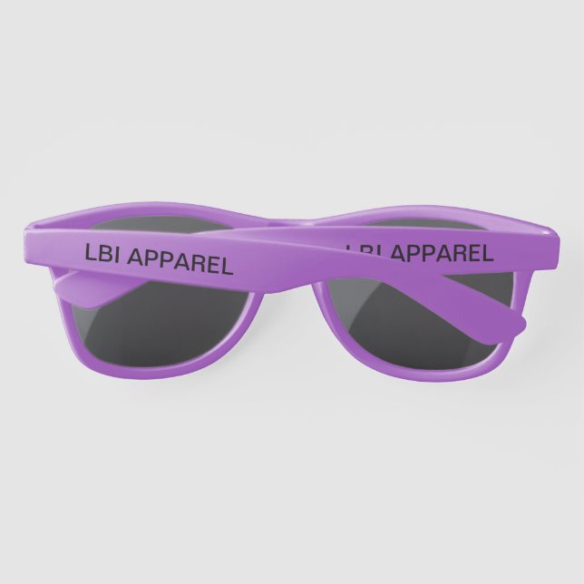 LUNETTES DE SOLEIL VÊTEMENTS LBI (Dos)