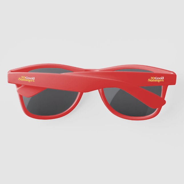 Lunettes De Soleil Vingt Bons Étés (Dos)