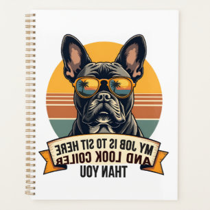 Lunettes de soleil Vintage French Bulldog Mon trav