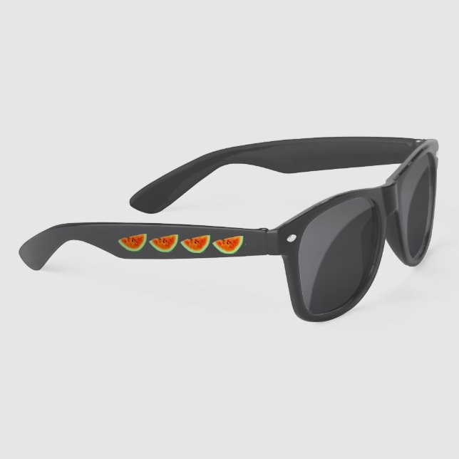 Lunettes De Soleil Watermelon rose vert couleur 4Ellie (Droite)