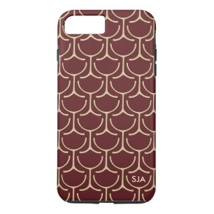 Lunettes de vin Résumé Design iPhone 7 coque