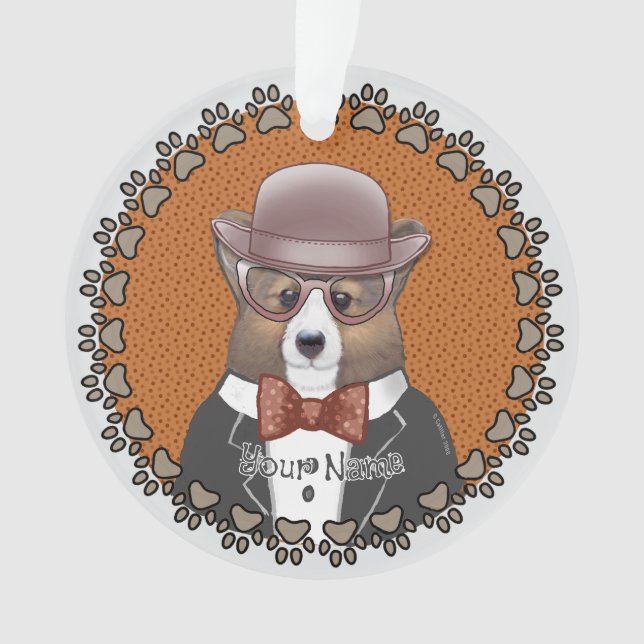 Lunettes de Welsh Corgi (devant)