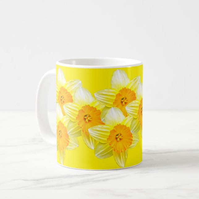 Lunettes d'or Sunburst, Mug de café (Devant gauche)