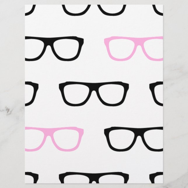 lunettes geek geek rose (Devant)