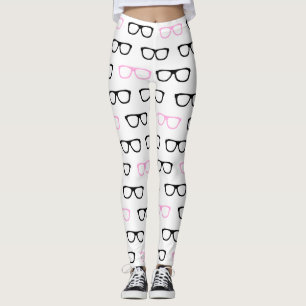 lunettes geeky rose geek leggings