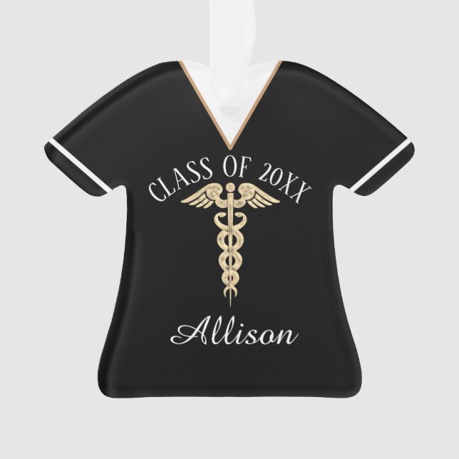 L'uniforme customisé d'obtention du diplôme (devant)