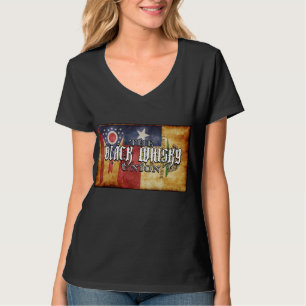 L'union noire de whiskey T-shirt de "3 états"