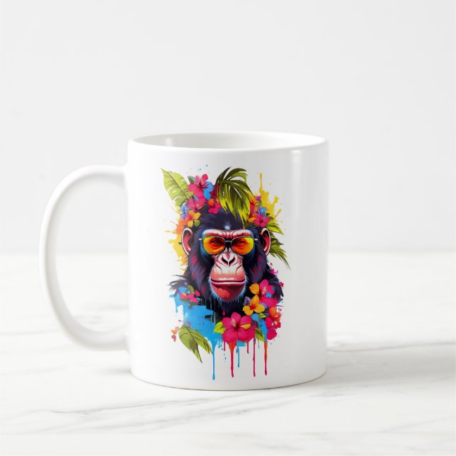 "L'Unité Avec L'Univers" Ape Mug (Gauche)