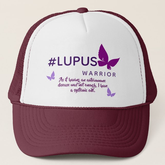 Lupus Warrior - Casquette de sensibilisation (Devant)