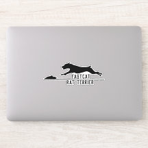 Lure de chat rapide Rat terrier autocollant