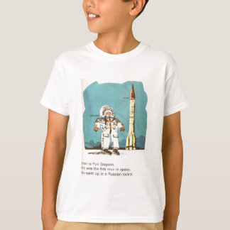 L'URSS drôle Yuri Gagarin badine le T-shirt