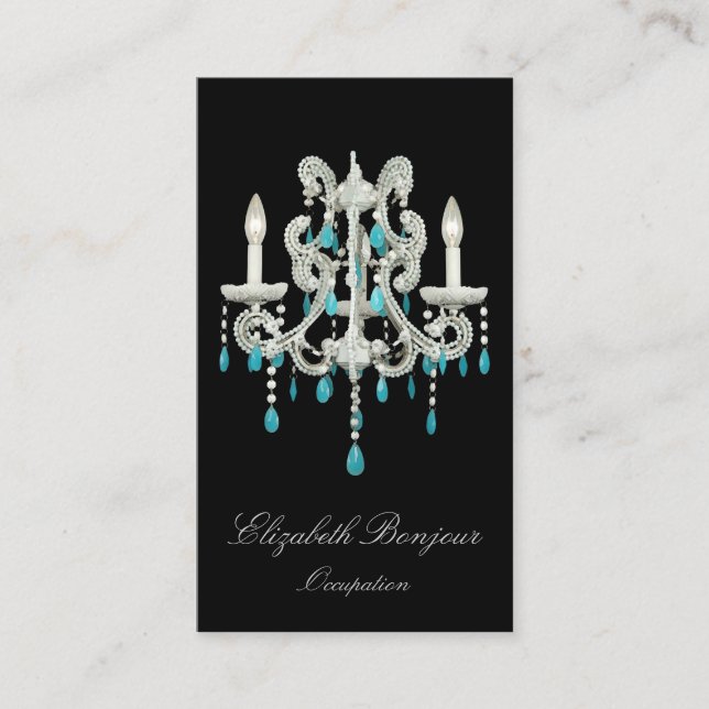 Lustre de nuit ~ Carte de visite (Devant)