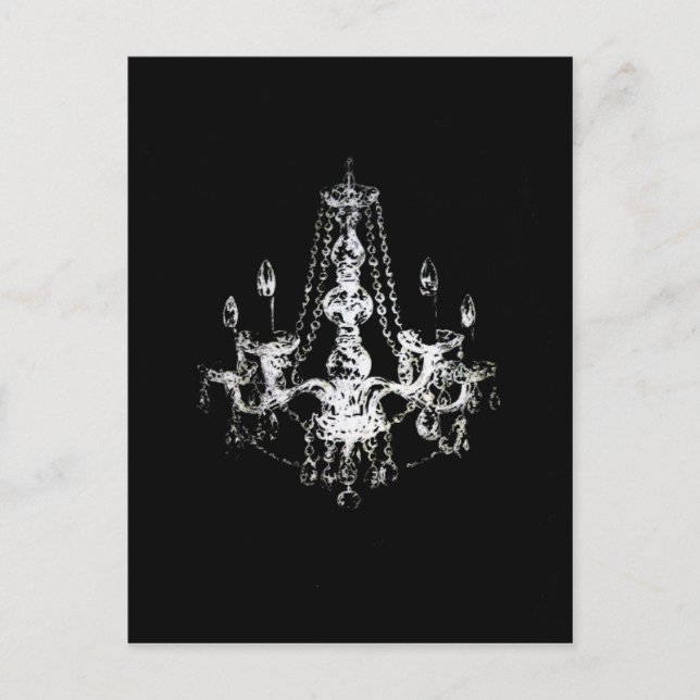 Lustre élégant - Carte postale / Invitations / RSV (Devant)