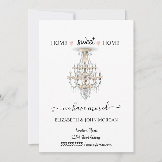 Lustre Élégant Que Nous Avons Déplacé (Devant)