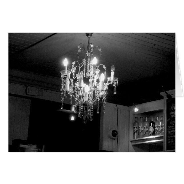 Lustre en cristal (Devant horizontal)