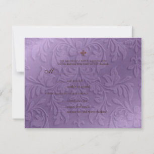 Lustre ~ Réponse Mariage ~ Cartes RSVP