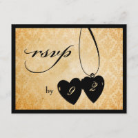 Lustre victorien ・ noir et crème RSVP