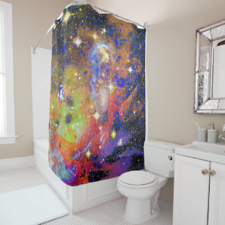 Lustrous Star Field Douche rideau