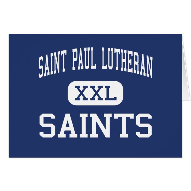 Luthérien de Saint Paul - saints - haut - (Devant horizontal)