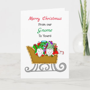 Lutins de Noël De Notre Lutin au Vôtre Carte