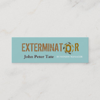 Lutte contre les parasites - carte de visite