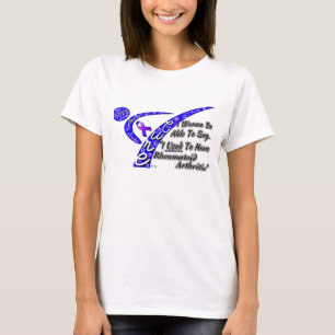 Lutter pour un T-shirt de rhumatisme articulaire