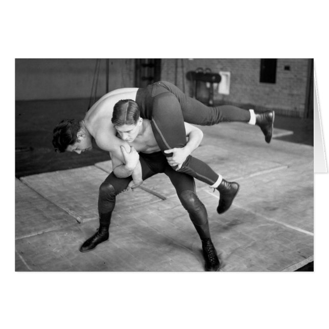 Lutteurs chauds (Devant horizontal)