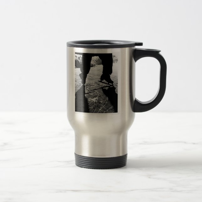 Luv dans la tasse de voyage de raie (Droit)