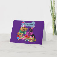 Luv Mes Weenies Correspondaient à la carte de voeu