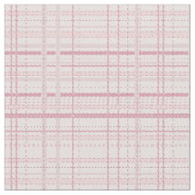 Luv to Quilt (plaid rose) - Tissu en coton (56")