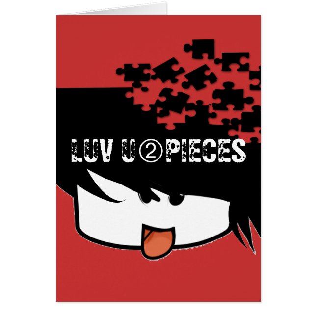 Luv U 2 pièces Ultra mignonne Anime Boy (Devant)