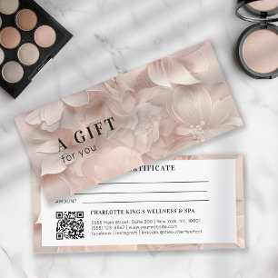 Luxe, Blush-Beige, Code QR Fleur