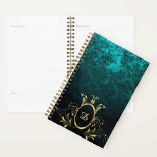 Luxe Damask or Frame monogramme