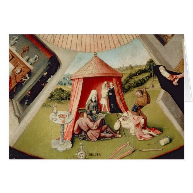 Luxe, détail du Tableau des sept (Devant horizontal)