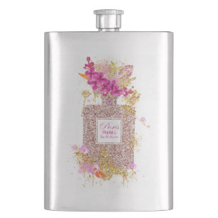 Luxe Elegant Parties scintillant Rose Flacon de pa