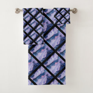 LUXE HAMPTON GRILLE EN MARBRE PURPLE NOIR