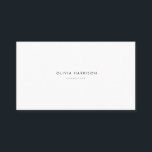 Luxe minimaliste Carte de visite professionnel<br><div class="desc">Luxe minimaliste Carte de visite professionnel</div>