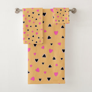 Luxe Moderne Élégant Amour Or Coeur